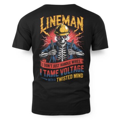 I Tame Voltage Lineman Apparel - Twisted Mind T-Shirt